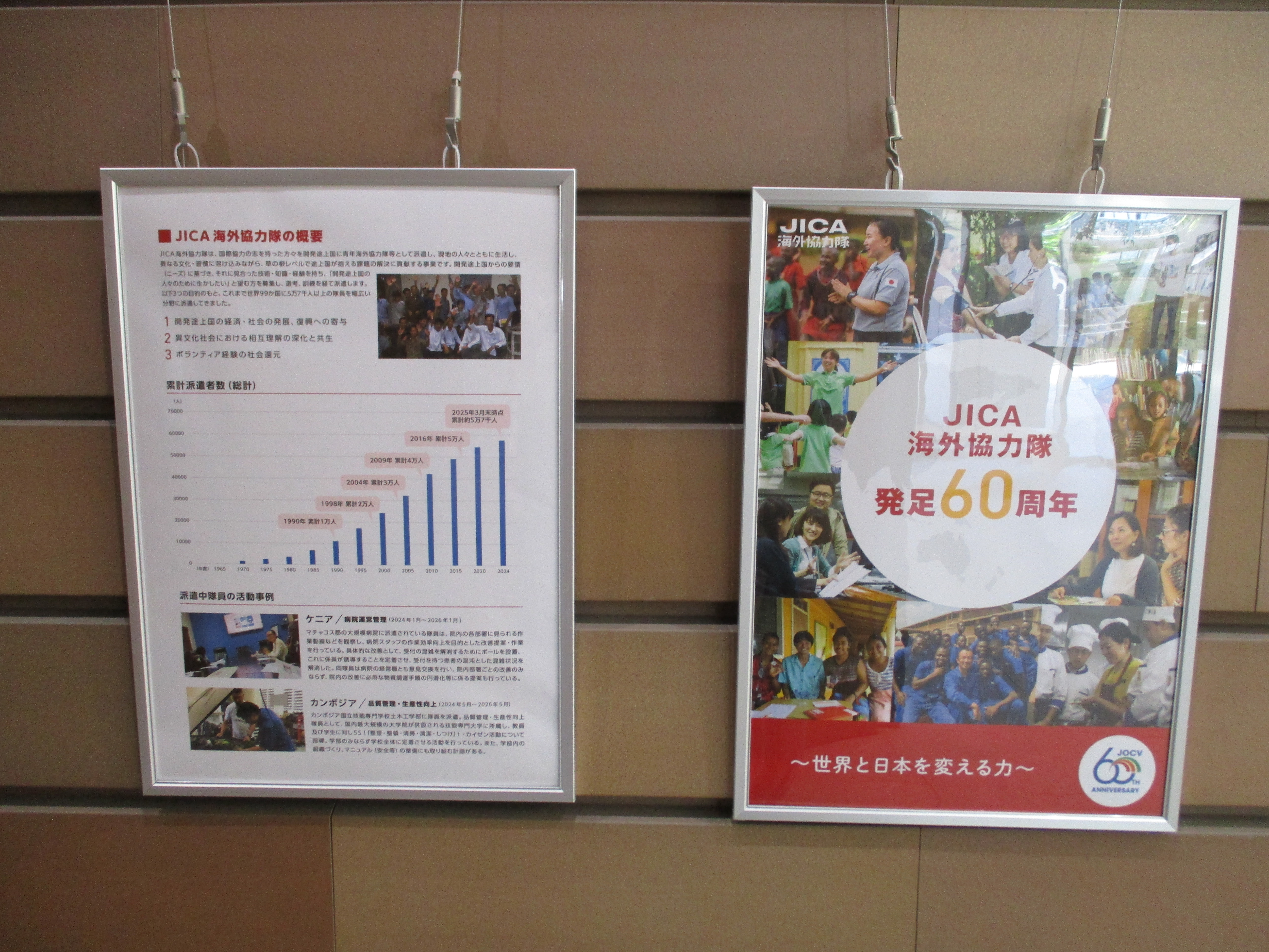 「JICA海外協力隊60周年～隊員経験者おススメの一冊とともに～」展示画像4