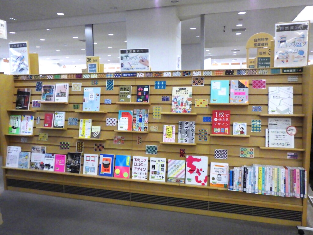 「商業デザインの魅力」展示画像