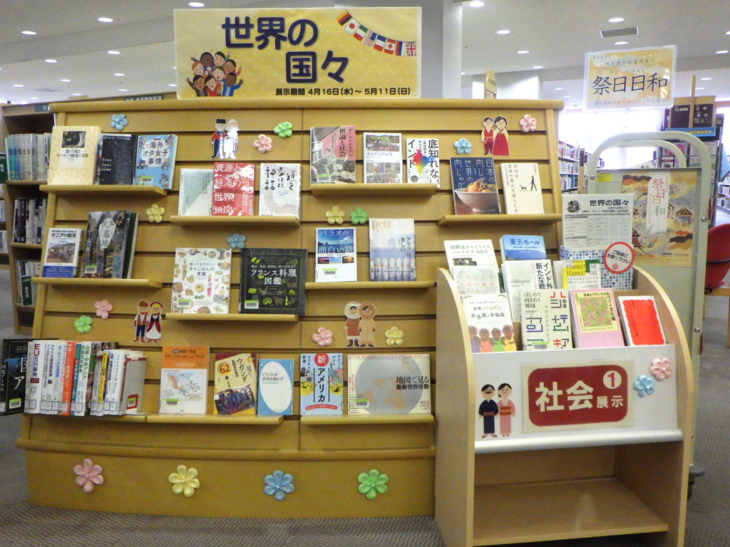 「世界の国々」展示画像