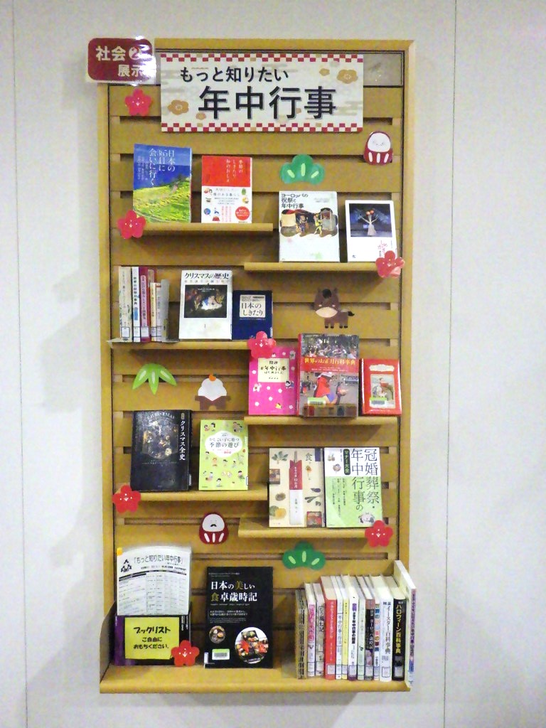 「もっと知りたい年中行事」展示画像１