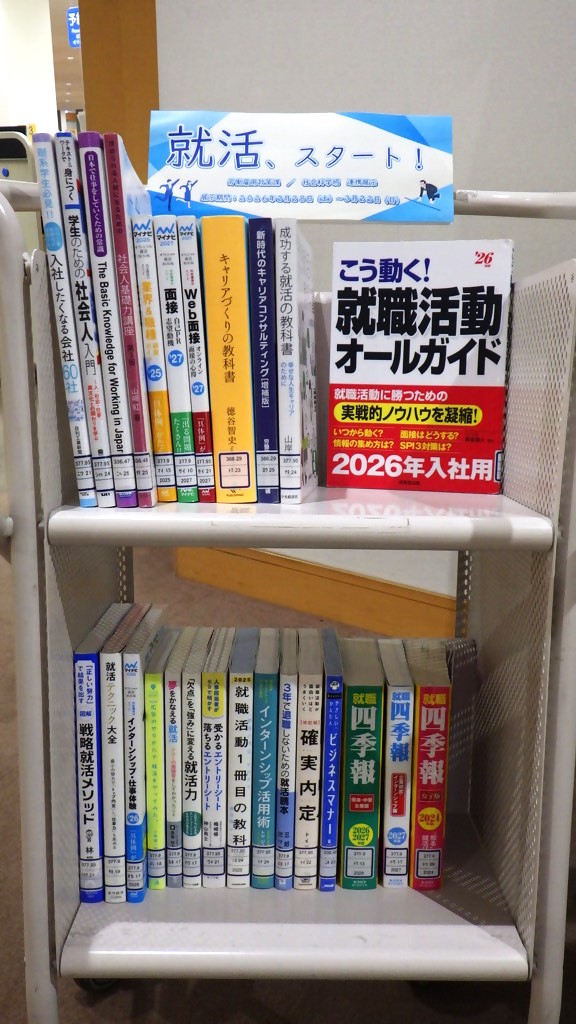 「就活、スタート！」展示画像２